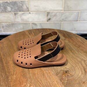 Slingers Slingback Camel Classic Toddler Kids Water Shoe